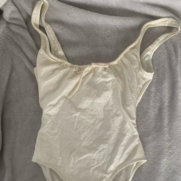 Rare FENDI Monogram Logo Swuimsuit - Picture 7 of 8